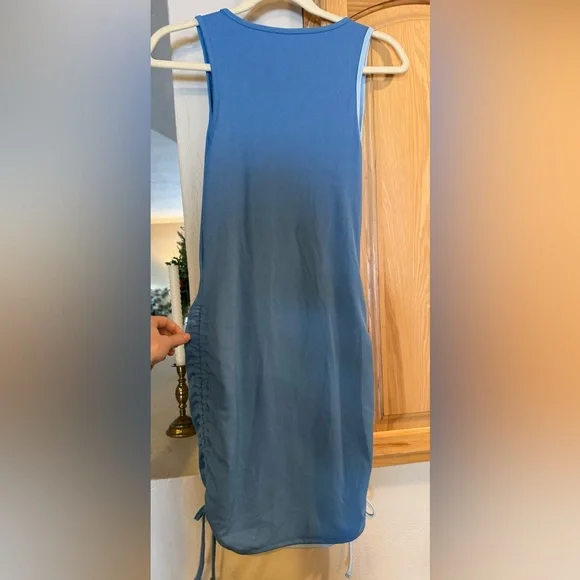 Color Block Ribbed Bodycon Dress - Picture 3 of 6